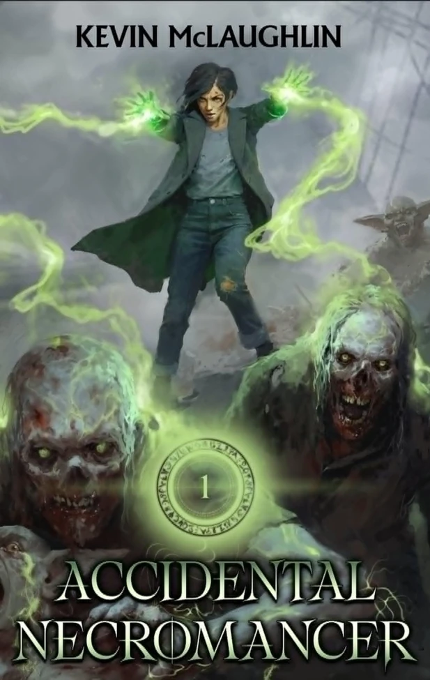 accidental necromancer book cover