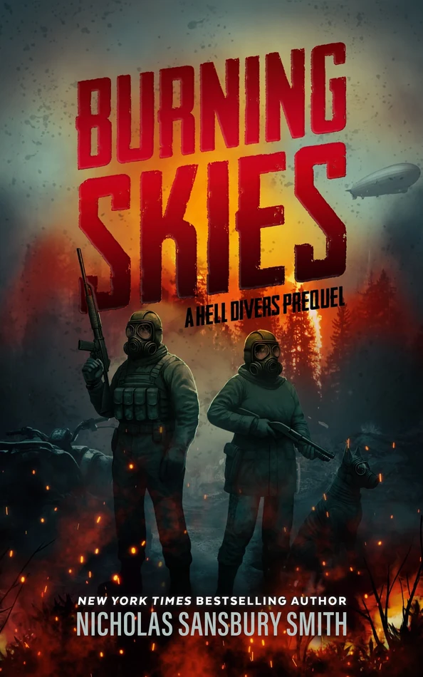 Burning Skies: A Hell Divers Prequel, Part II by Nicholas Sansbury Smith book cover