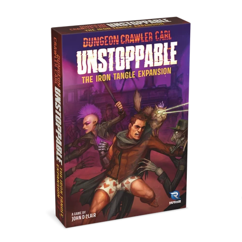 Dungeon Crawler Carl Unstoppable Iron Tangle expansion box