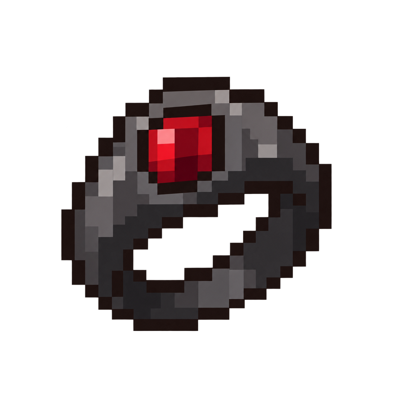 Pixel illustration of Ring of Divine Suffering