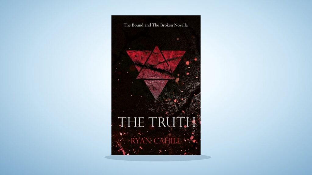 The Truth by Ryan Cahill book cover on an icy blue gradient background