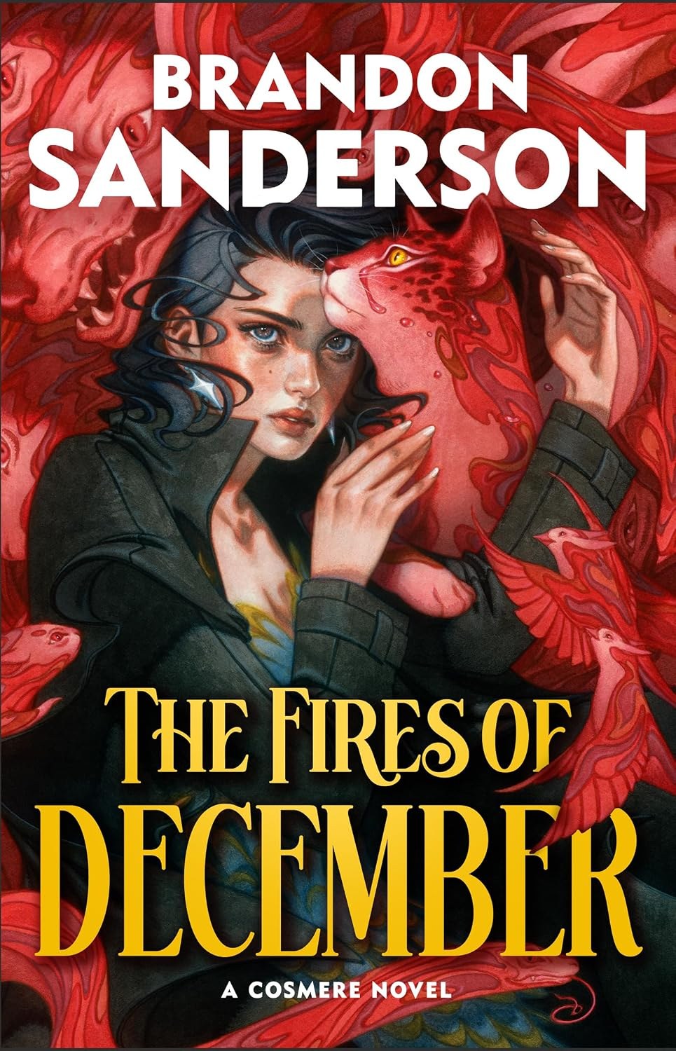 The Fires of December by Brandon Sanderson book cover