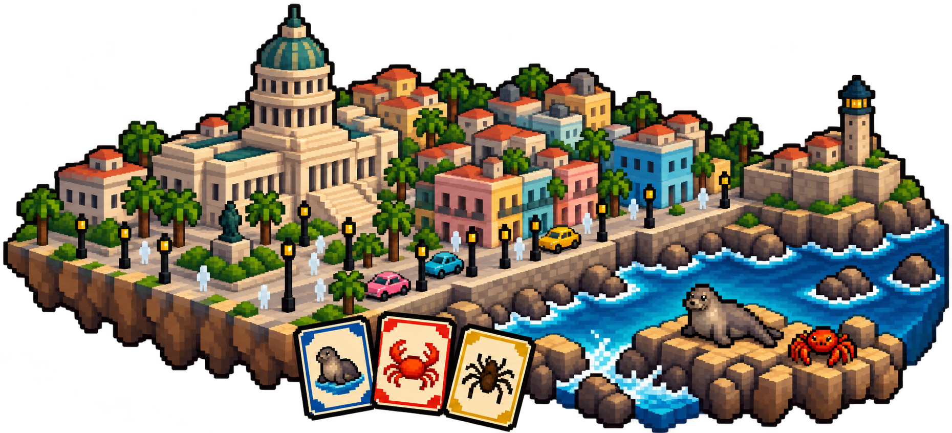 Pixel illustration of The Ghosts of Earth