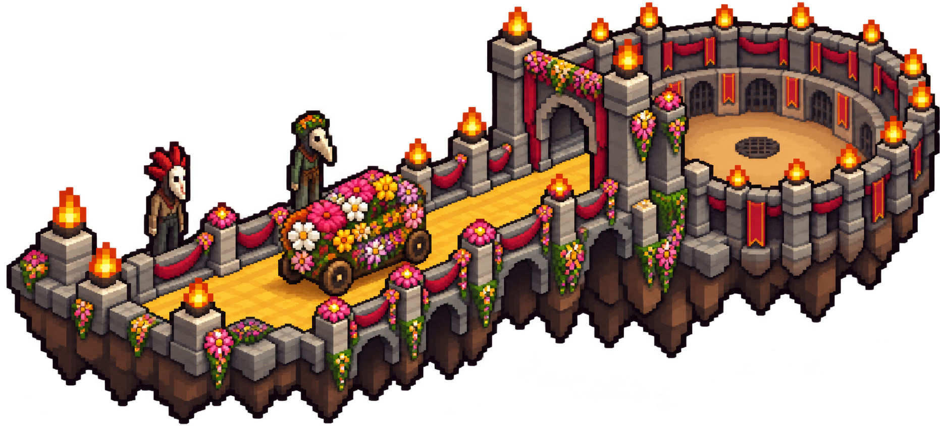 Pixel illustration of A Parade of Horribles