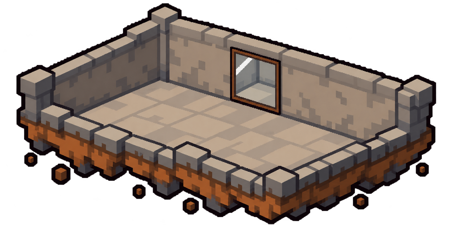 Pixel illustration of The Agony of Mirrors