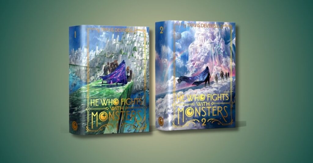He Who Fights With Monsters Special Editions: Books, Prices, and Kickstarter Details Signed special editions of He Who Fights With Monsters books one and two, featuring Jeff Brown cover artwork.
