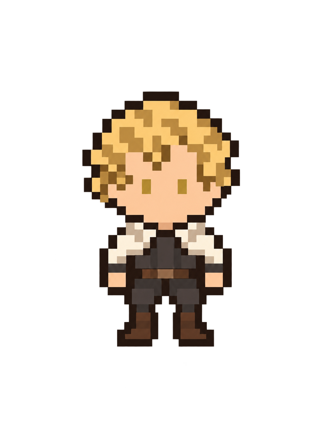 Cassius au Bellona pixel art