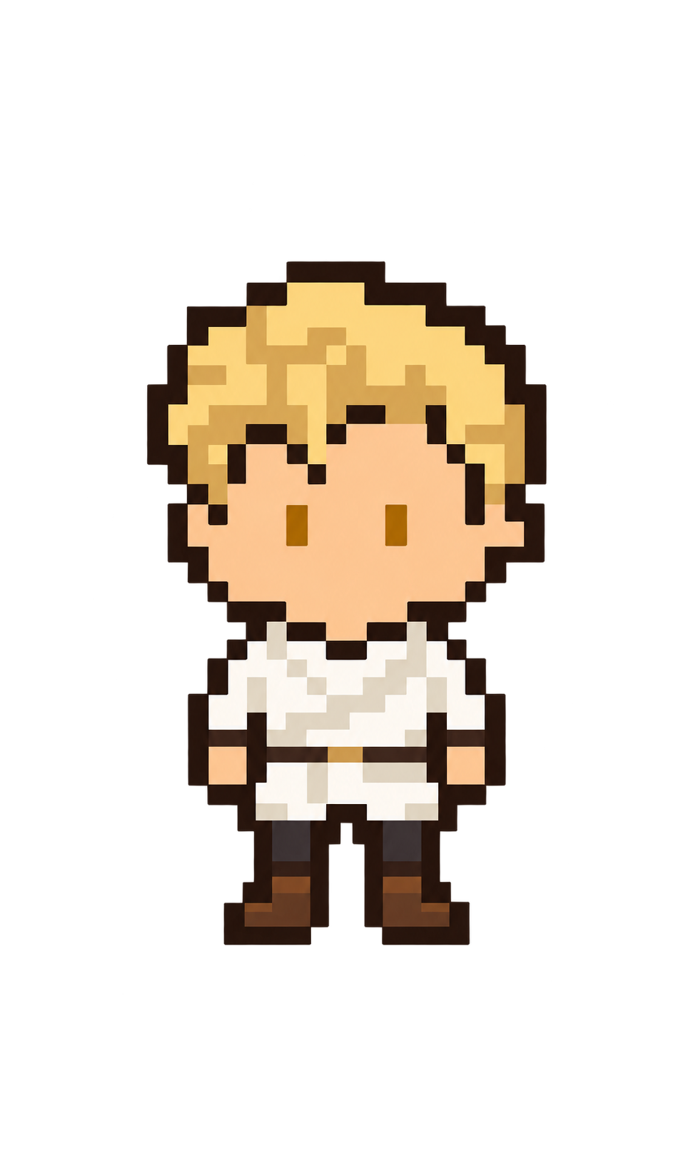 Lysander au Lune pixel art