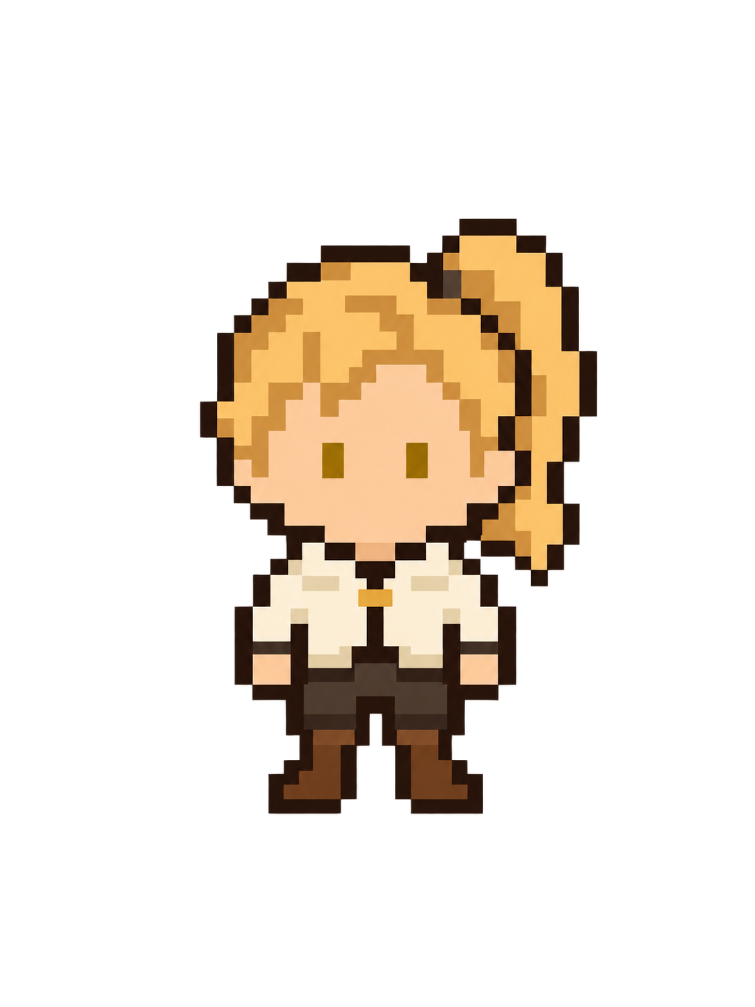 Mustang pixel art