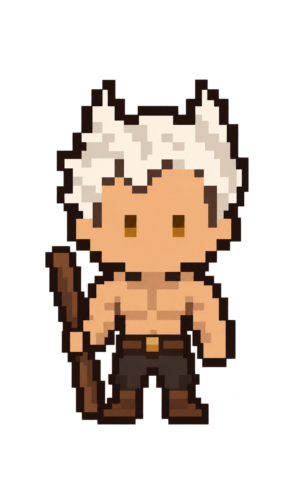 Pax au Telemanus pixel art