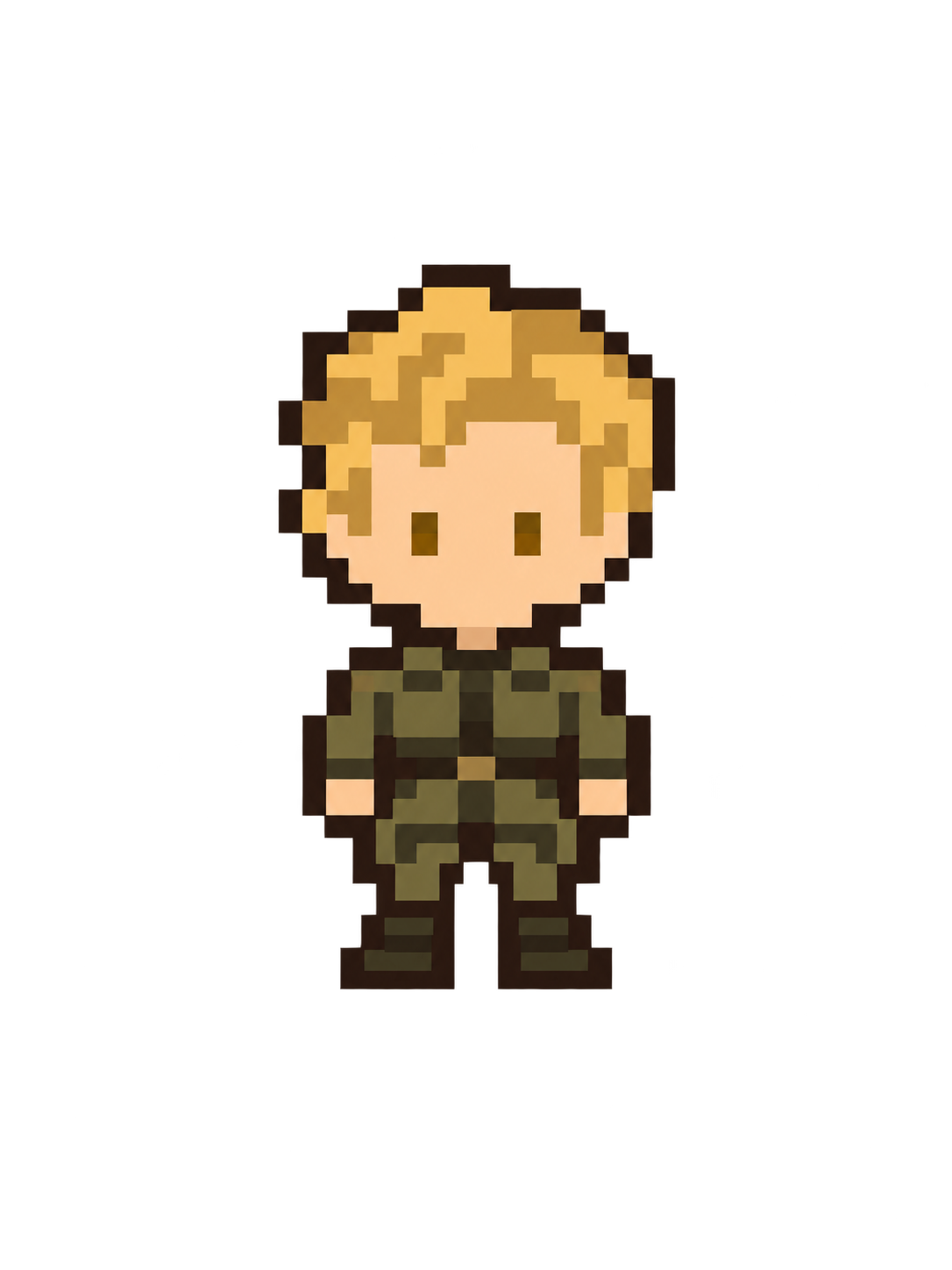 Victra au Julii pixel art