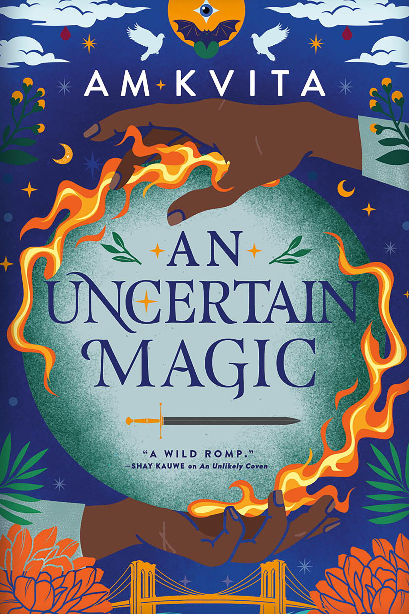 An Uncertain Magic by AM Kvita book cover